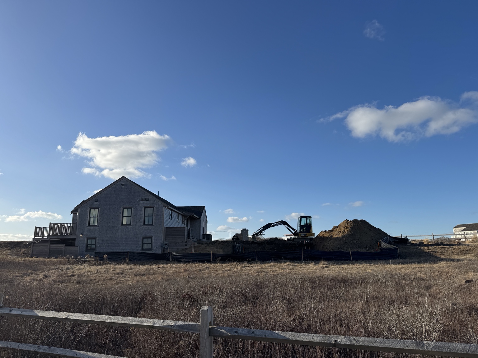 Residential construction and site work on Nantucket